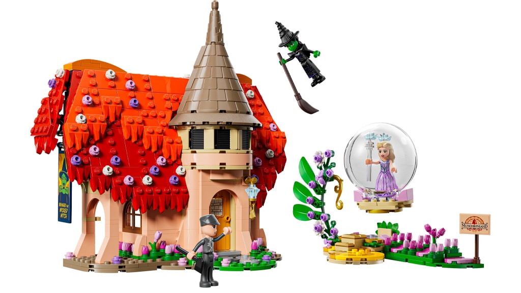 Празнувай Glinda-стил с новите комплекти Wicked: For Good на LEGO Group!