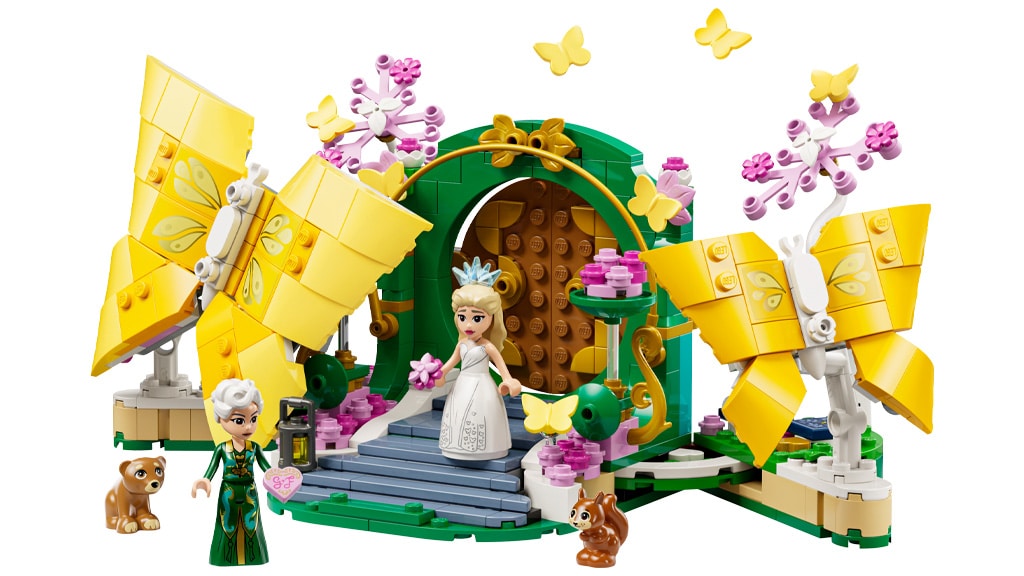 Празнувай Glinda-стил с новите комплекти Wicked: For Good на LEGO Group!