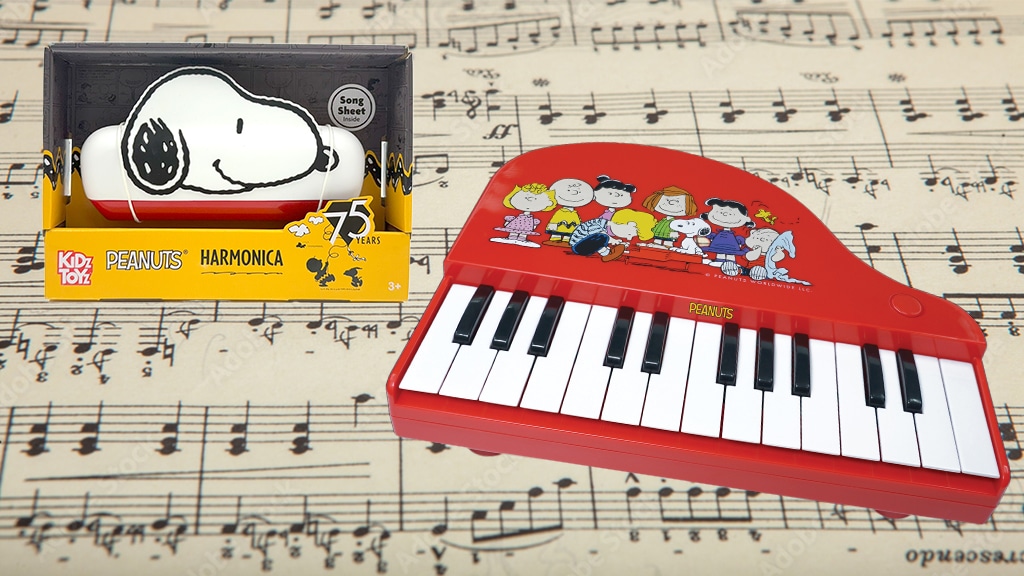 Нови музикални играчки с тема Snoopy за страхотно настроение