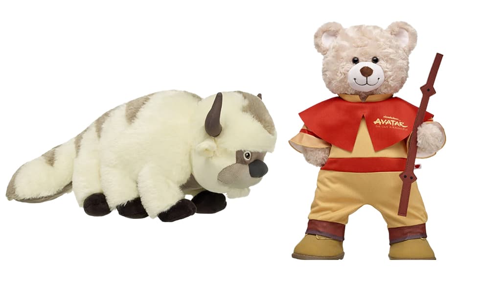 Колекцията на Build-A-Bear Avatar: Последният въздушен магьосник лети