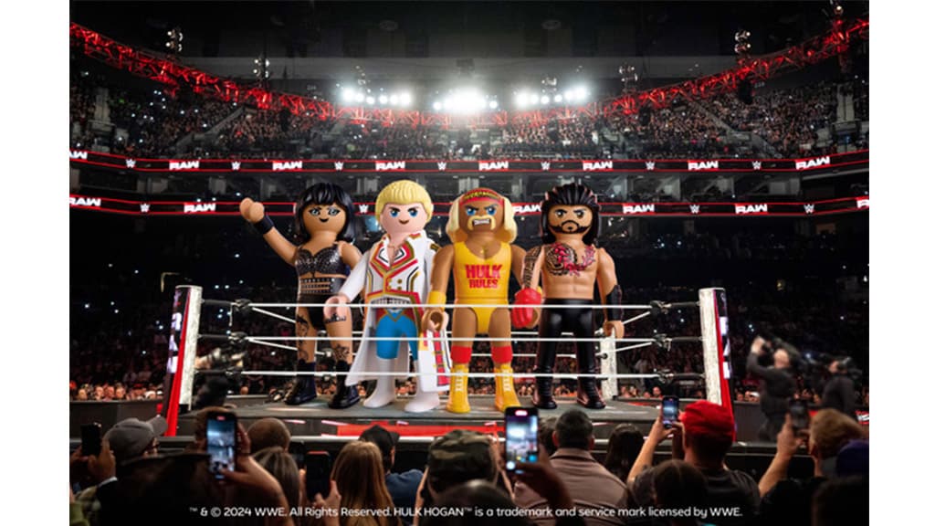 Влез в ринга с колекцията Playmobil WWE