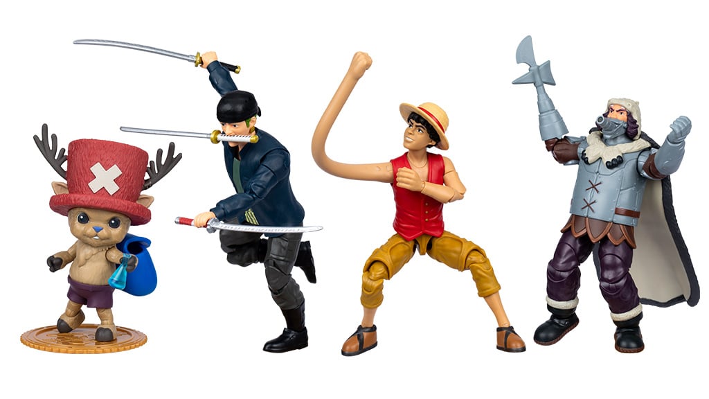 Тази серия фигурки от One Piece носи пиратско забавление в детските стаи.
