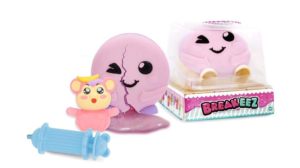 IMC Toys Breakeez Macaron сладък слайм с изненади за играта