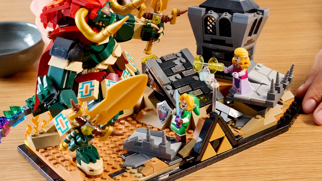 Изживей битка в Хайрул с комплекта Zelda: Ocarina of Time!