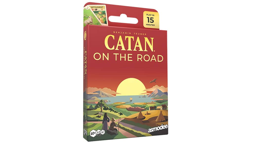 Вземи със себе си преживяването от настолната игра Catan по време на пътуванията с тази нова картова игра!