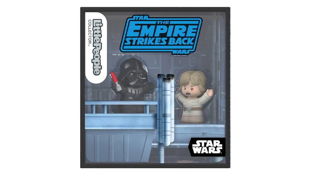 На този комплект колекционерски фигурки Star Wars Little People е невъзможно да се устои.