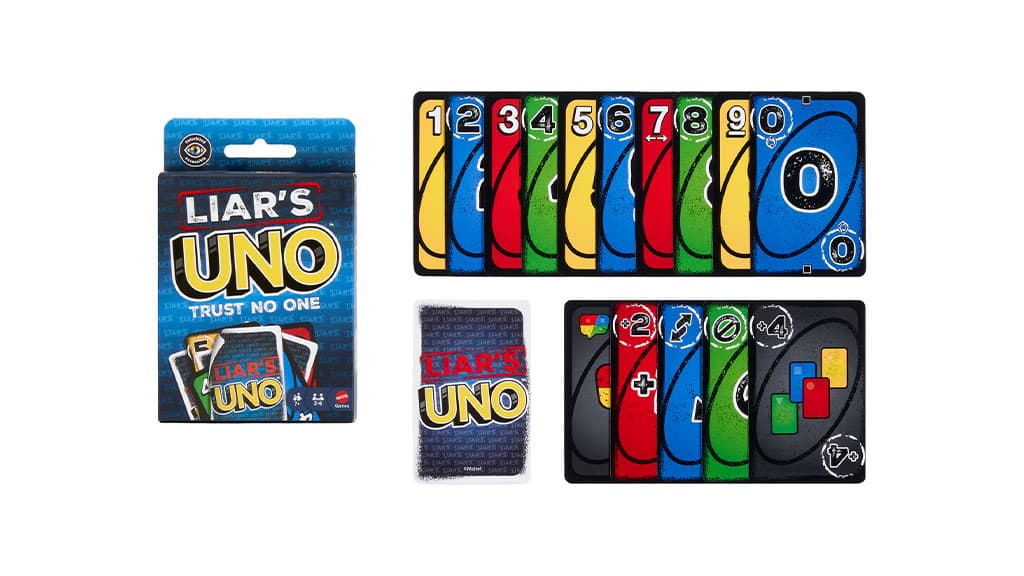 Mattel UNO Лъжци картова игра