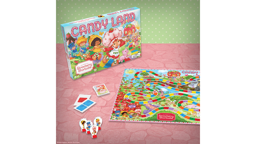 Тези игри Eperke Candy Land и Monopoly са сладки лакомства за децата.