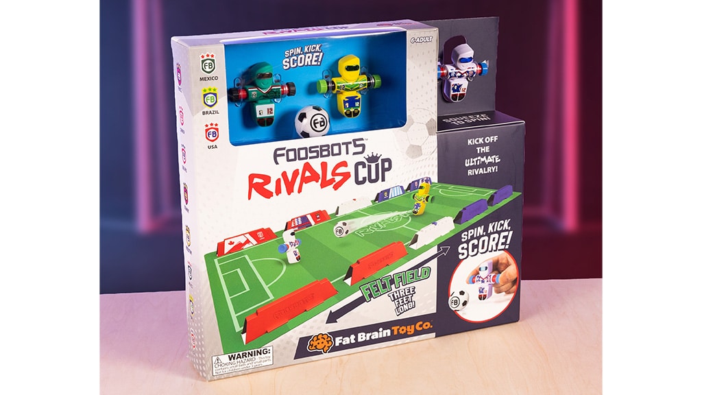 Fat Brain Toys Foosbots Rivals Купа игра за сръчност