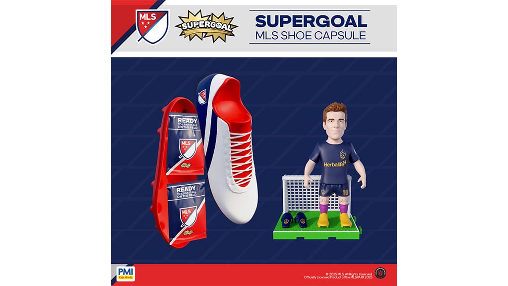 PMI Kids International Супергол MLS обувки капсула колекционерски изненадващи фигурки