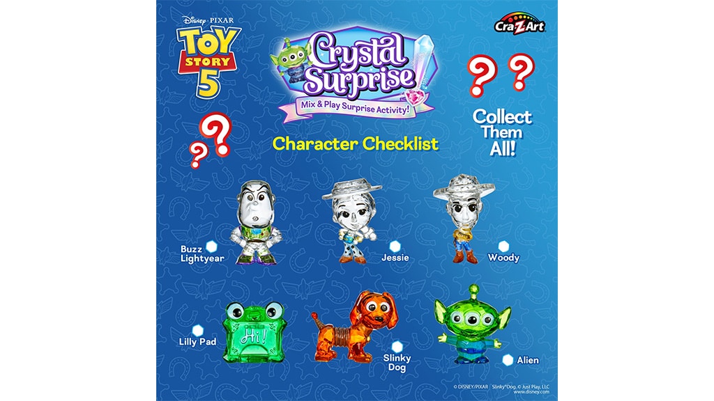 Cra-Z-Art Disney Crystal Surprise Toy Story 5 изненада пакет