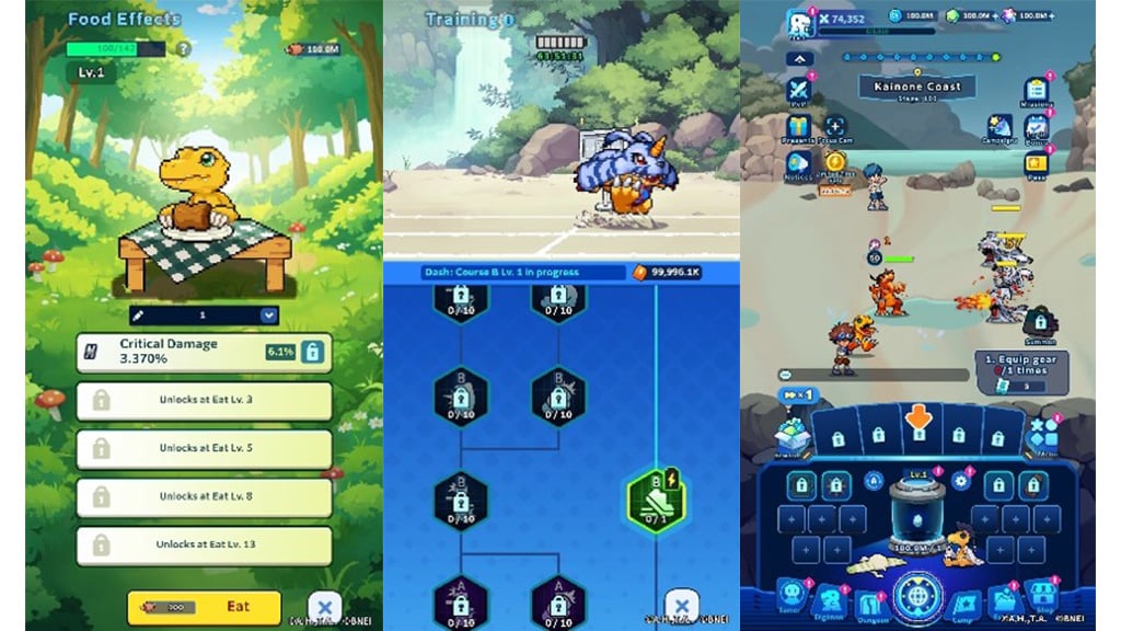 Децата могат да отведат любимите си Дигимони на нови приключения с Digimon UP.