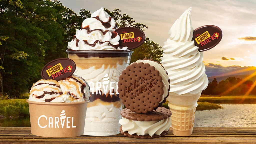 Carvel предлага нови летни лакомства по случай Rocktábor 3.