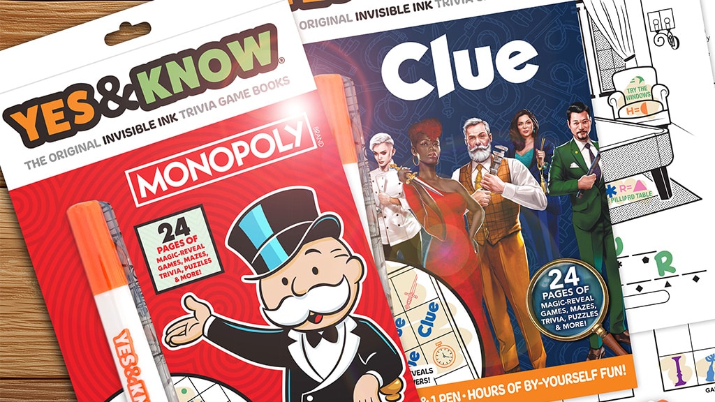 Спечели голямо с тези книги Yes & Know на тема настолни игри Hasbro!
