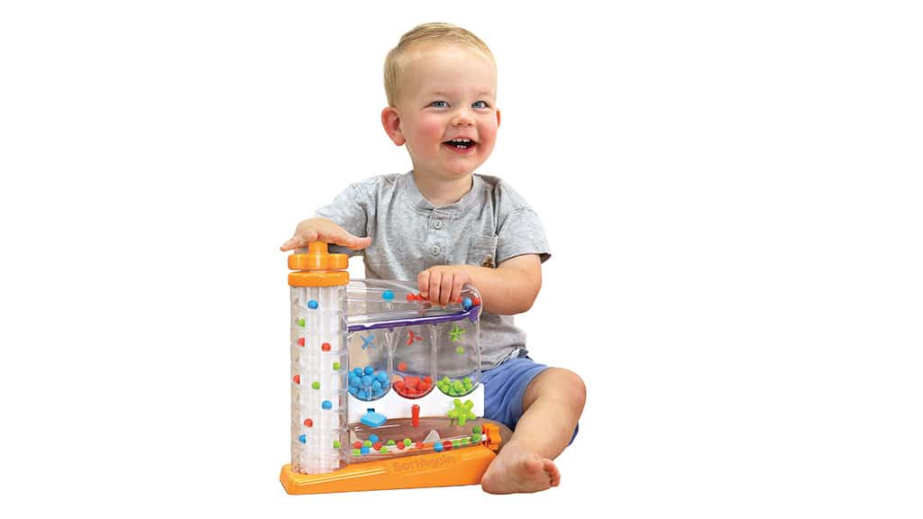 Fat Brain Toys SortAgain топка писта за развитие на умения