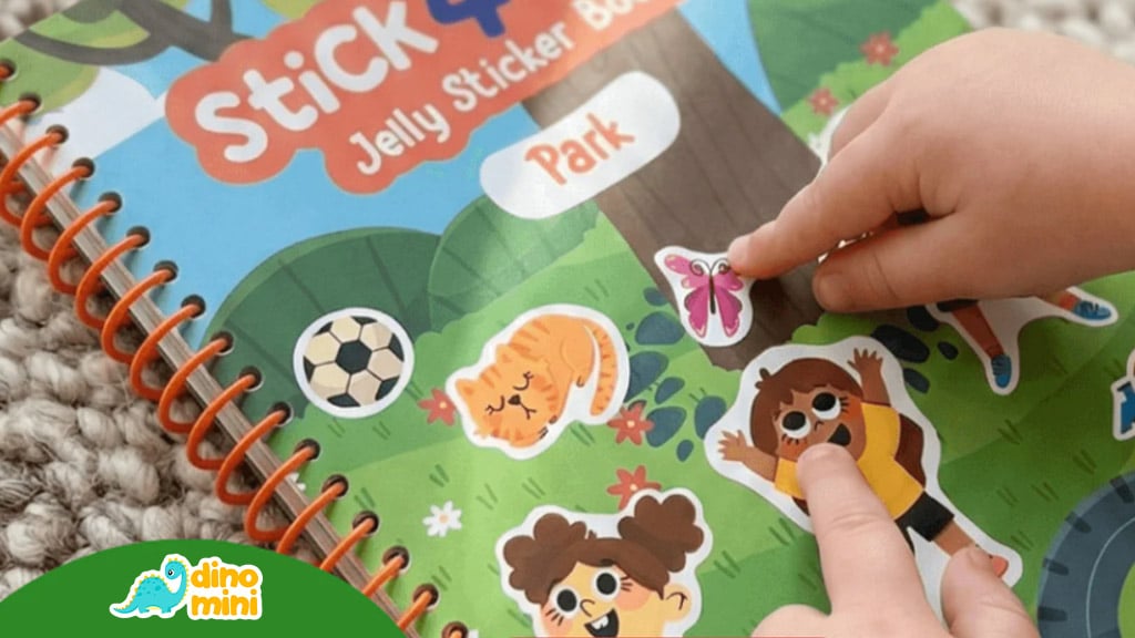 Dinomini Publishing - Stick4Ever гел стикер книги