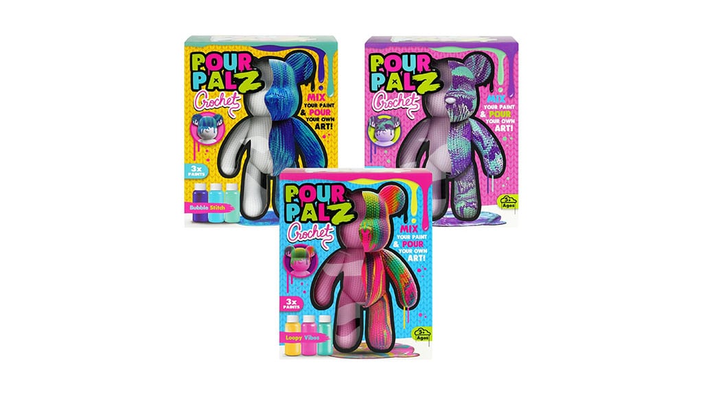 ToyMonster Pour Palz плетен плюшен мечок
