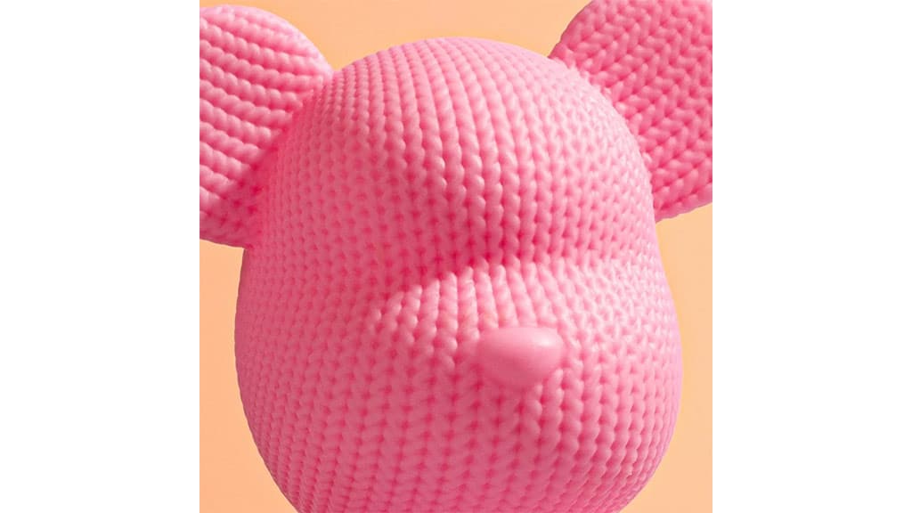 ToyMonster Pour Palz плетен плюшен мечок