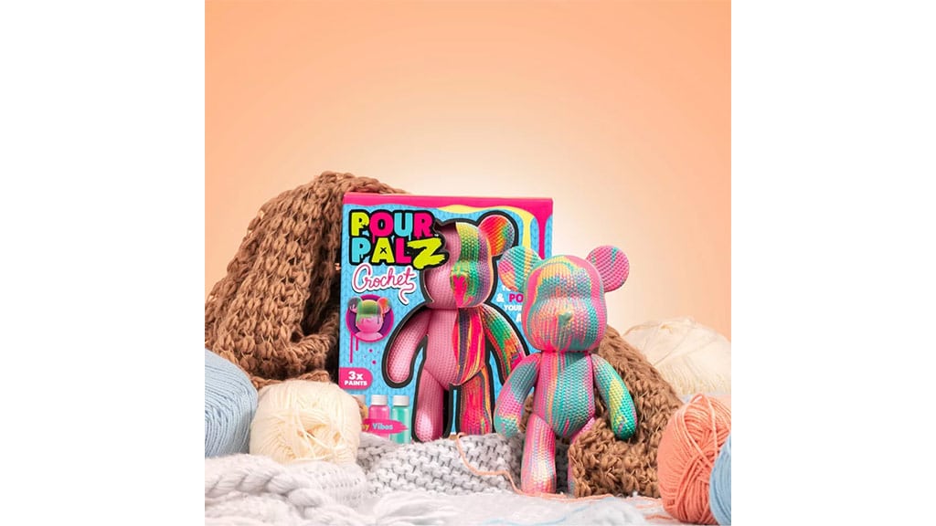 ToyMonster Pour Palz плетен плюшен мечок