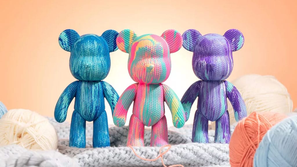 ToyMonster Pour Palz плетен плюшен мечок