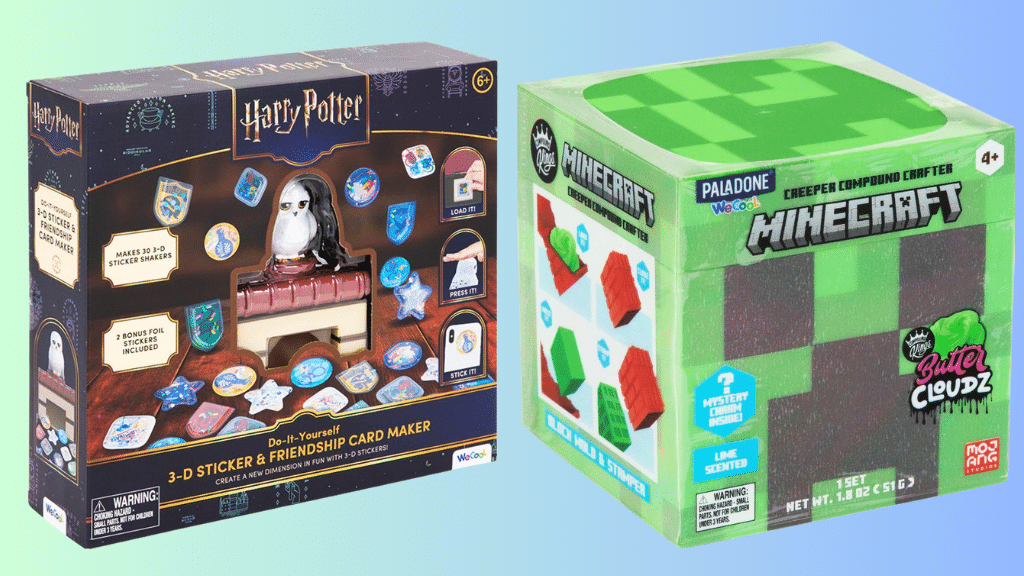 Строители и магьосници могат да творят с новите колекции на WeCool от Minecraft и Harry Potter