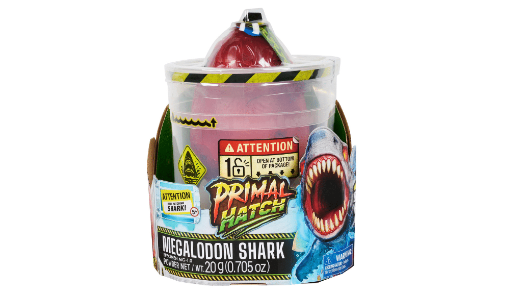 Открийте праисторическите същества с новата игра Primal Hatch Megalodon на Spin Master!