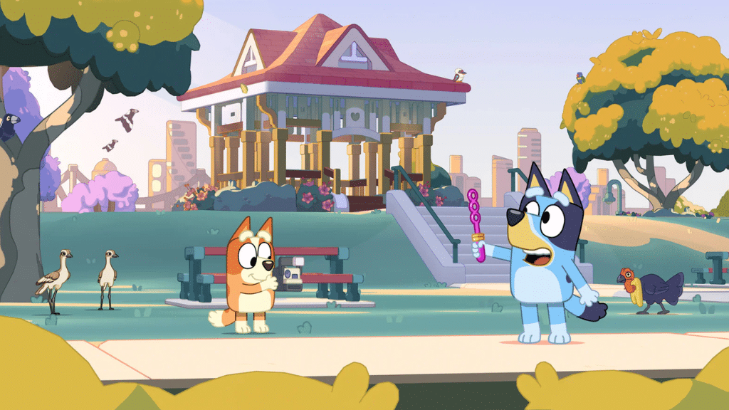 Усмихни се! Веселите моменти на Bluey правят играта перфектна