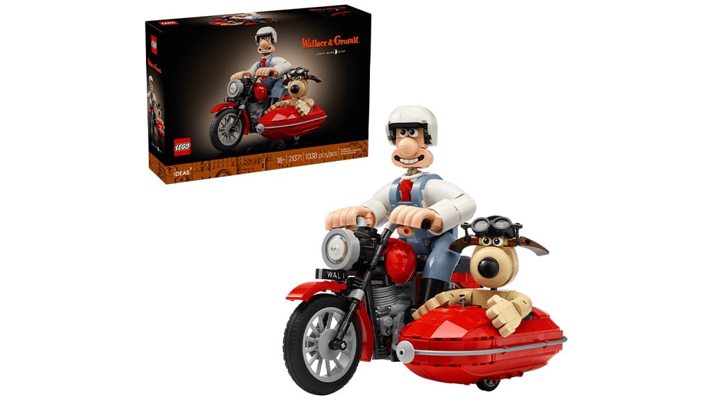 LEGO комплектът Уоли и Громит носи носталгично строително изживяване