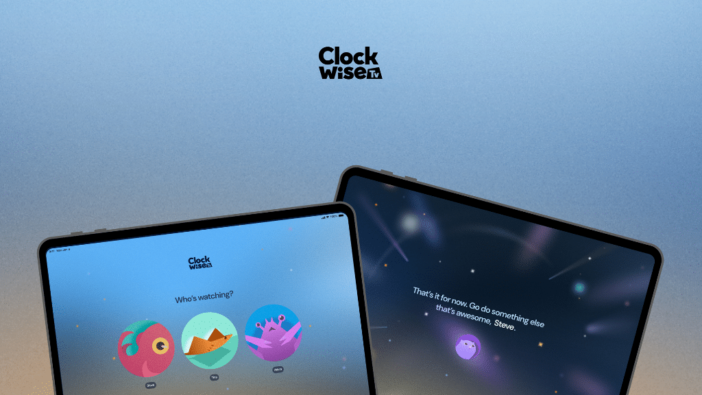Екранното време е спряно с ClockwiseTV