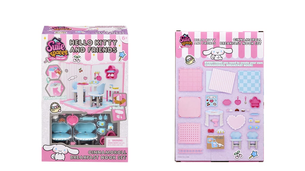 Goliath Sanrio представи сладката колекция от аксесоари за фигурки на Hello Kitty