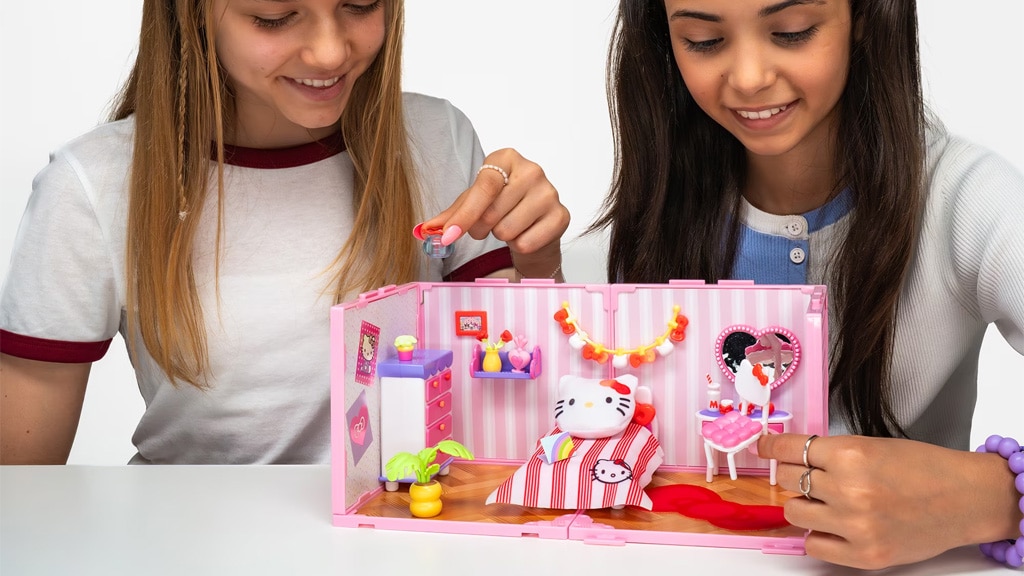 Goliath Sanrio представи сладката колекция от аксесоари за фигурки на Hello Kitty