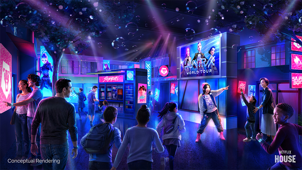 Къщата на Netflix се обагря в злато с интерактивното изживяване на K-Pop Демоноловаци