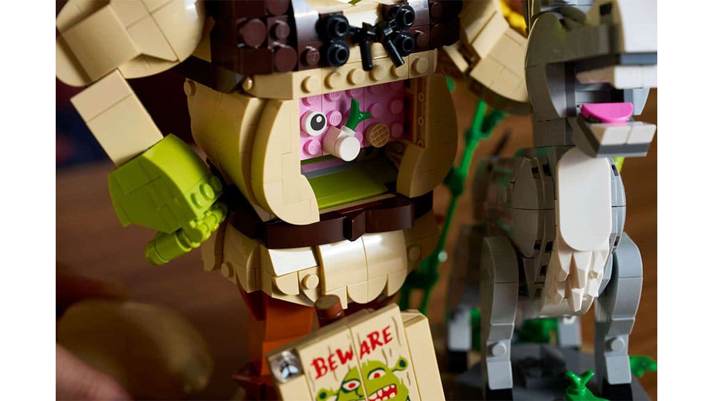 LEGO Ideas Шрек, Осел и Котарак в чизми комплект