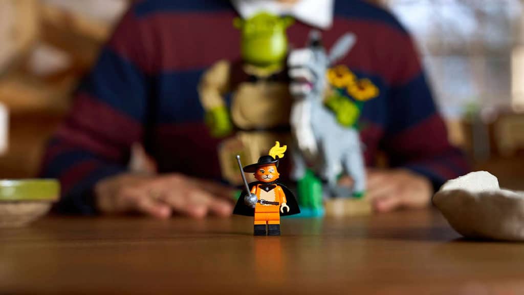 LEGO Ideas Шрек, Осел и Котарак в чизми комплект