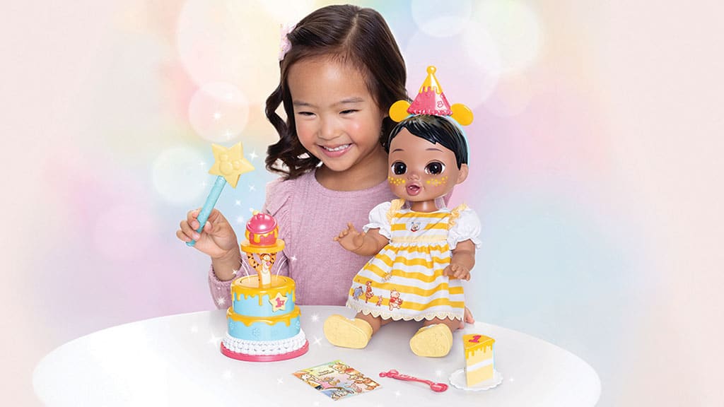 JAKKS Pacific Disney Darlings Магически изненади за рожден ден Мечо Пух