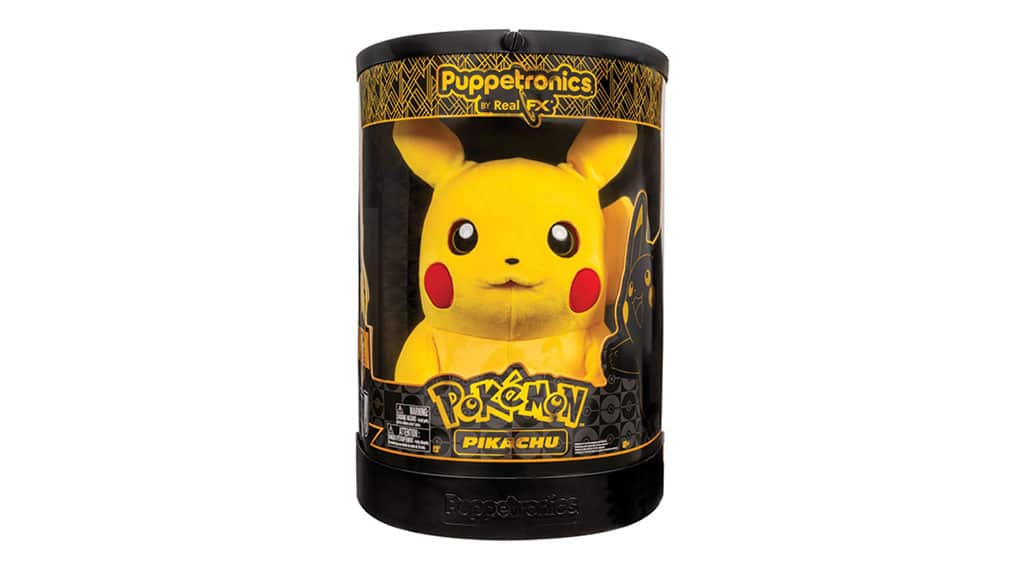 Jazwares RealFX Pokémon Пикачу Пупетроник интерактивна плюшена играчка