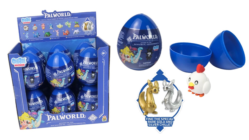 Миниатюрни мистериозни яйца Cheebee от Loyal Subjects Palworld