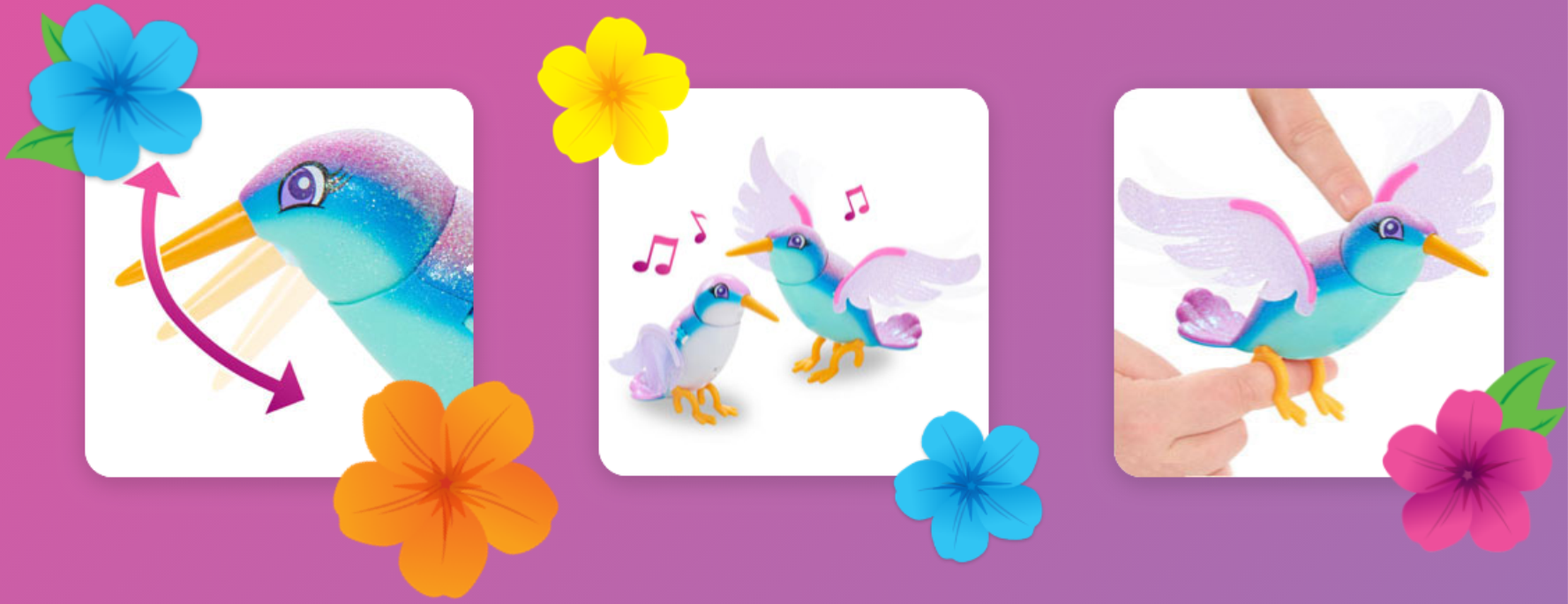 Flutter Friends колибри от Just Play!