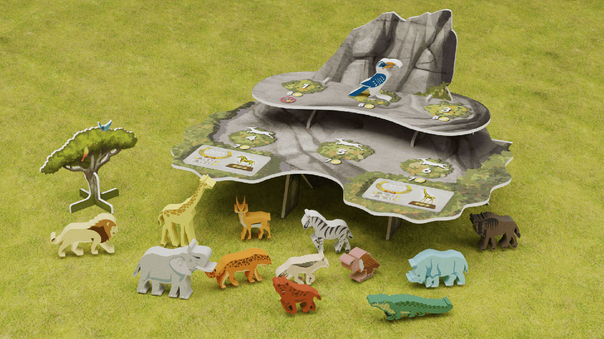 Serengeti настолна игра за опазване на дивата природа