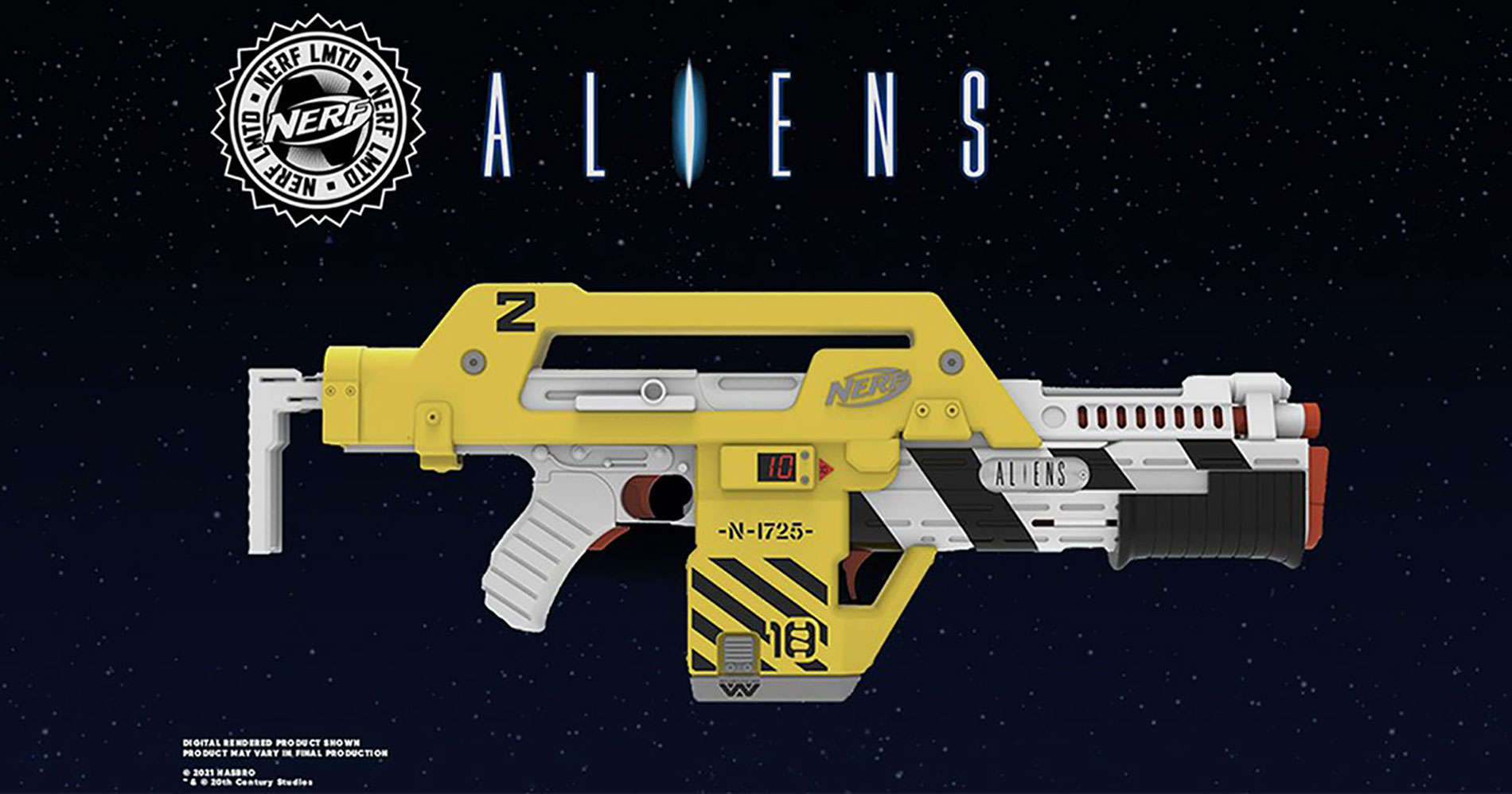 Nerf M41A импулсен оръжие за 35-годишнината на Aliens