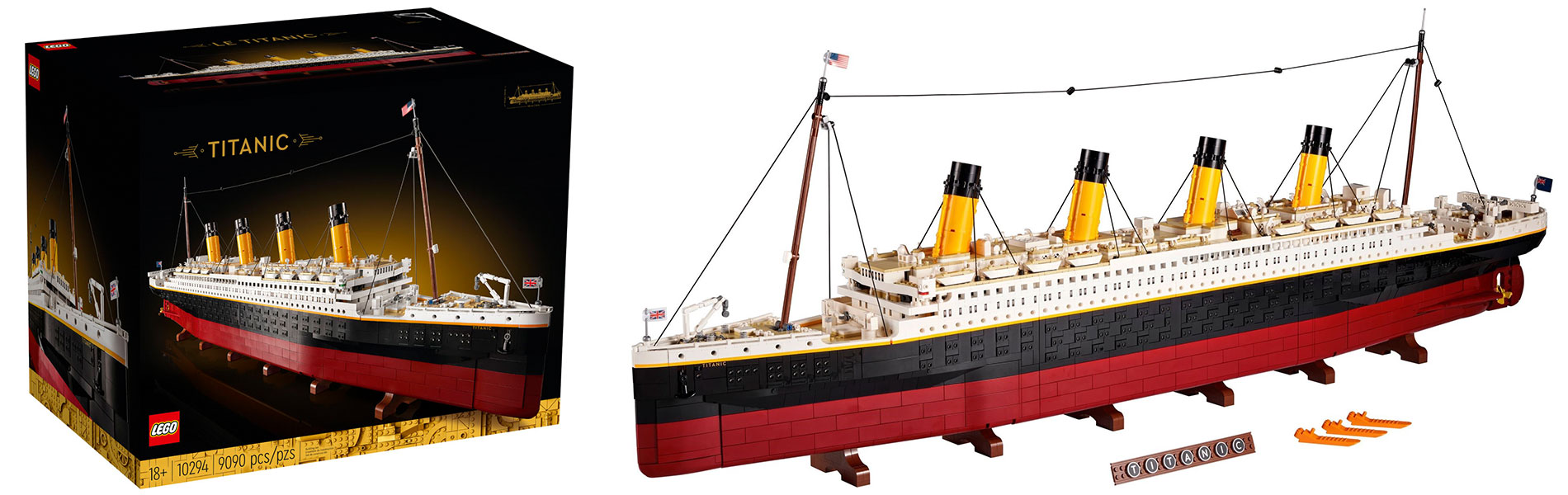 LEGO представя комплекта RMS Titanic