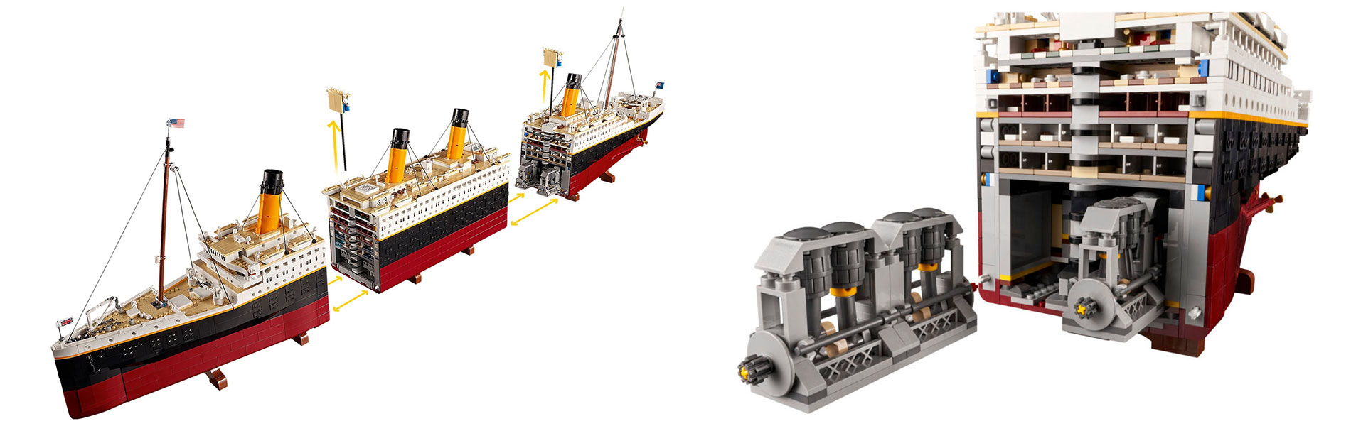 LEGO представя комплекта RMS Titanic