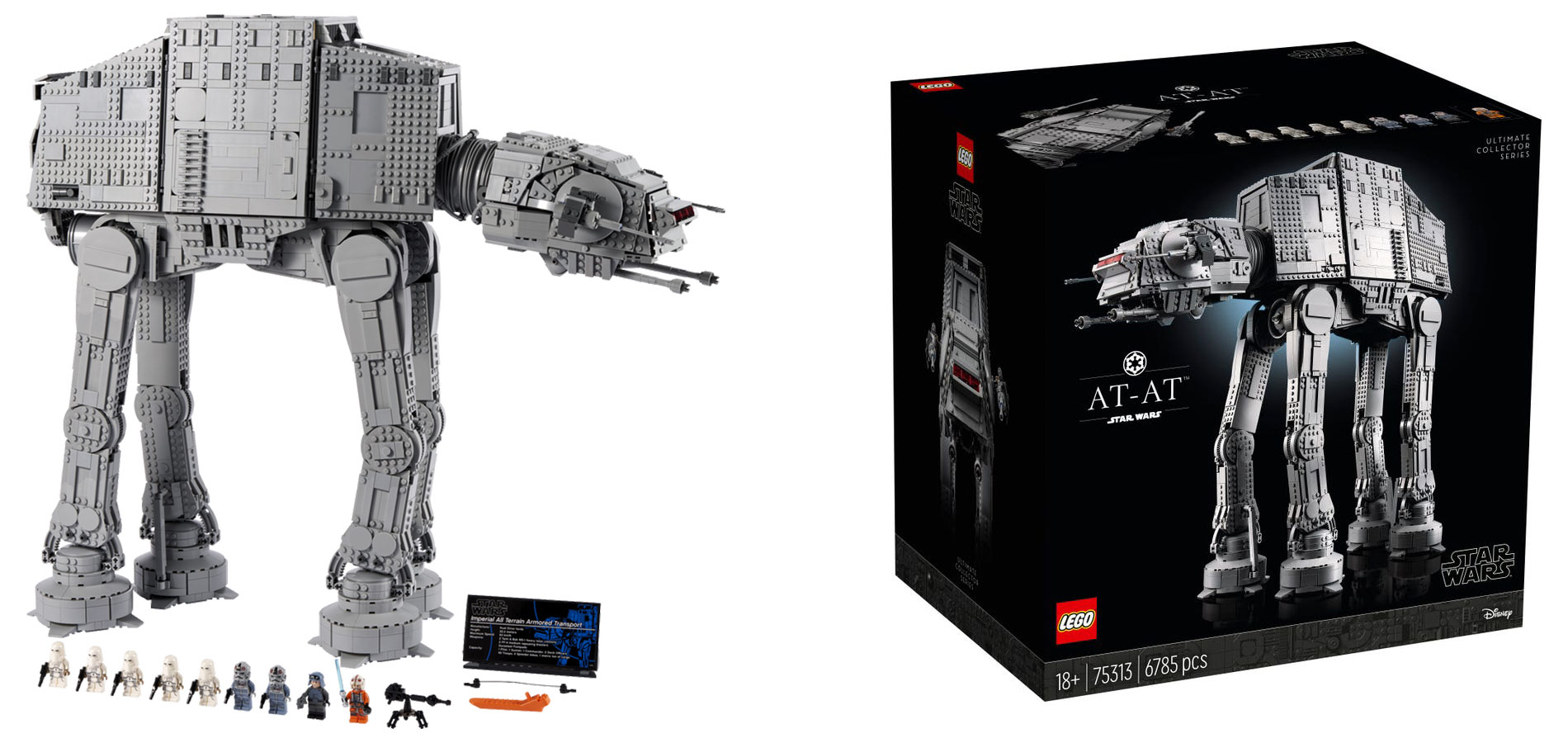 LEGO® предлага огромен AT-AT ходещ механизъм за възрастните фенове