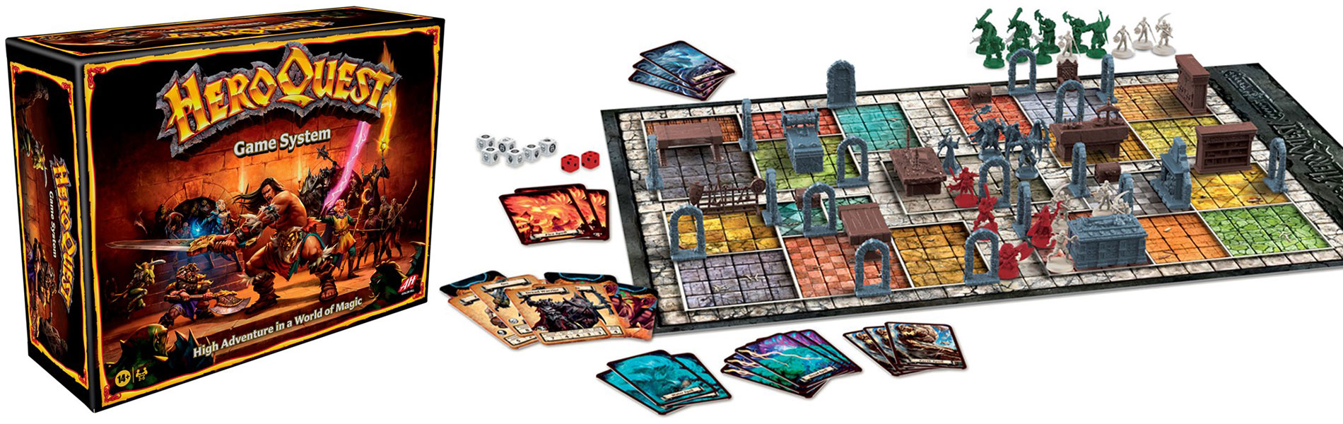 HeroQuest, иконичната ролеви приключенска игра отново ще бъде на рафтовете на магазините за играчки