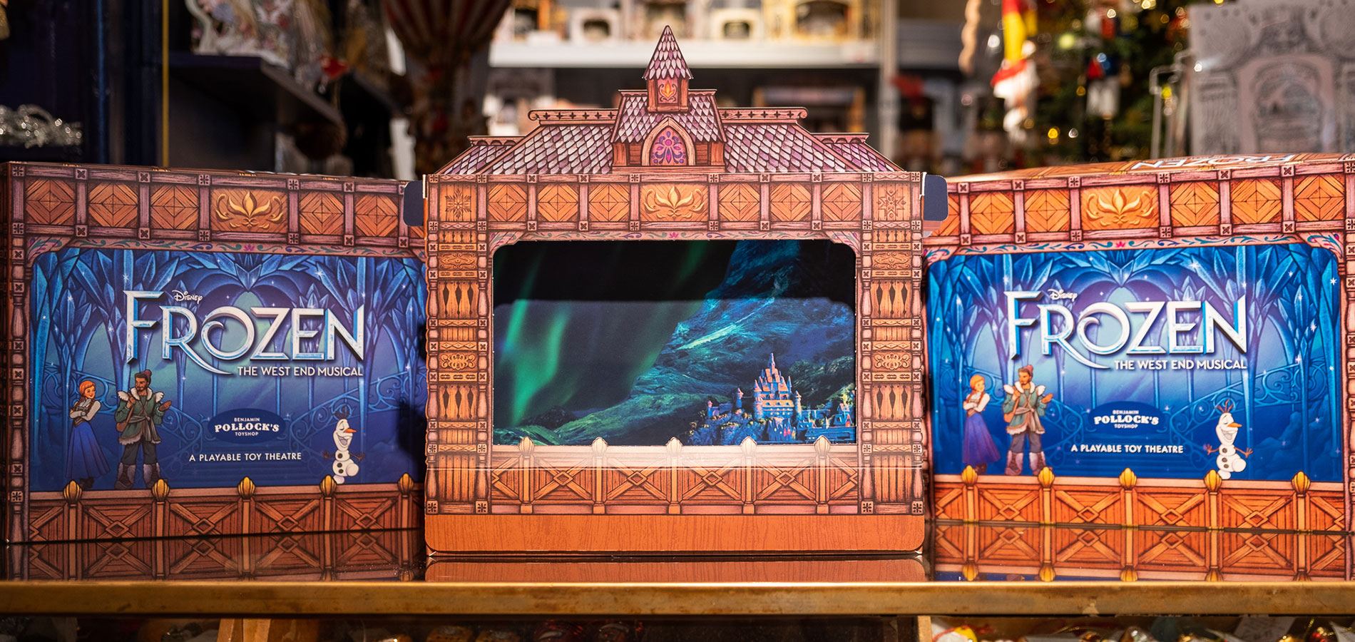 Pollock's Toyshop представя театър с играчки от Frozen