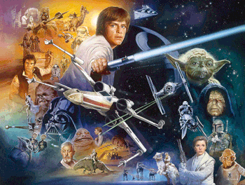 Kidicraft Star Wars пъзел с Prime 3D визуализация