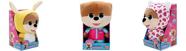 Jiffpom, световноизвестният померан вече дебютира на пазара за играчки!