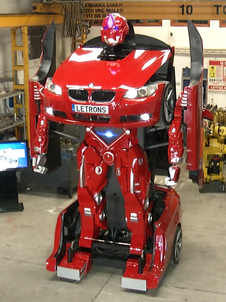 Letrons Antimon: Истински Transformers от BMW
