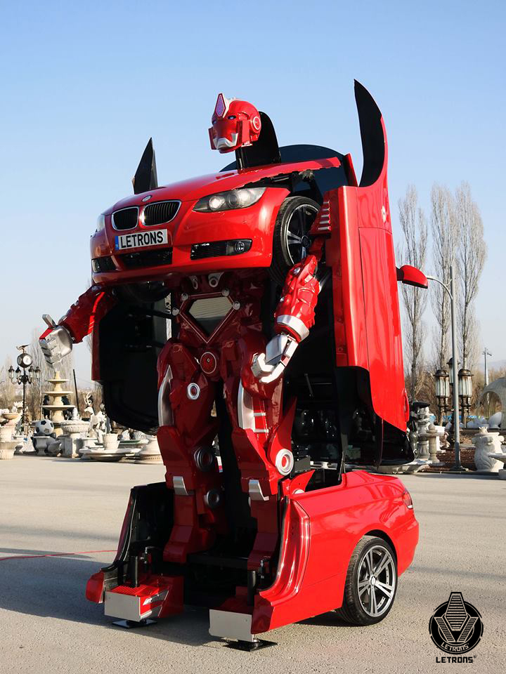 Letrons Antimon: Истински Transformers от BMW