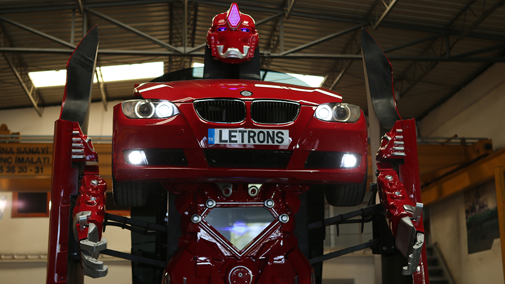Letrons Antimon: Истински Transformers от BMW